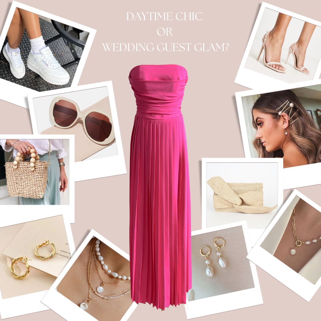 One Dress, Endless Possibilities: Daytime Chic or Wedding Guest Glam?